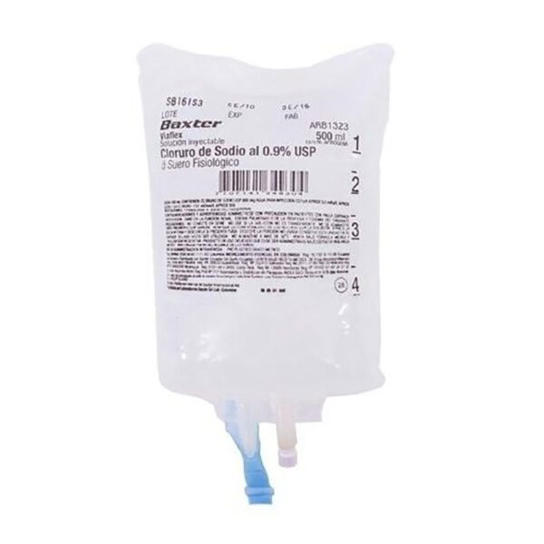 Suero Fisiológico Cloruro De Sodio 500 Ml 1323 - Imagen 2