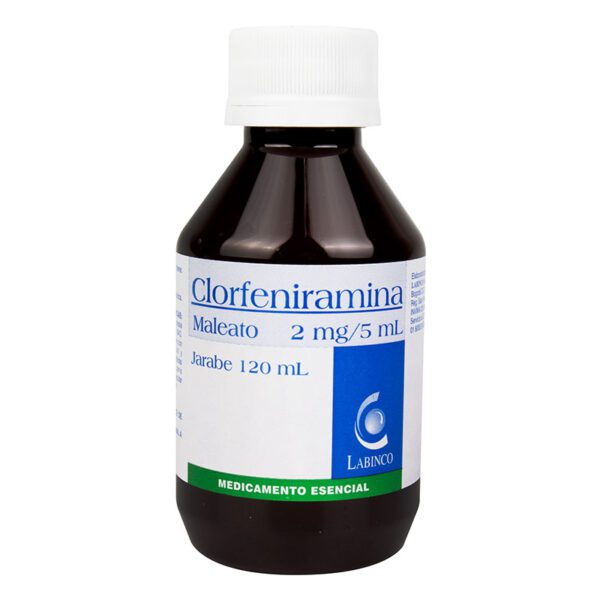 Clorfeniramina Jarabe 120 Ml Lb - Imagen 2