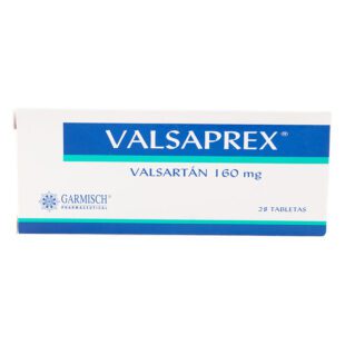 Valsaprex 160 Mg 28 Tabletas