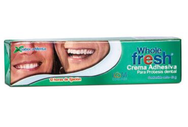 Crema Adhesiva Whole Fresh Menta 40 Gr