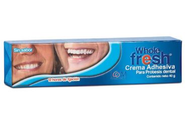 Crema Whole Fresh Adhesiva Para Protesis