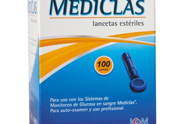 Lancetas Glucomet.Mediclas 100Ud Ic(Rf)