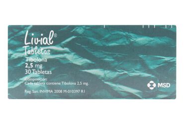 Livial 2.5 Mg 30 Tabletas (3%+)(A)(Pae)