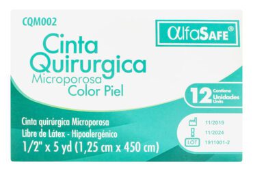 Microporoso Alfa Piel 1/2X5 Y 12 Uds