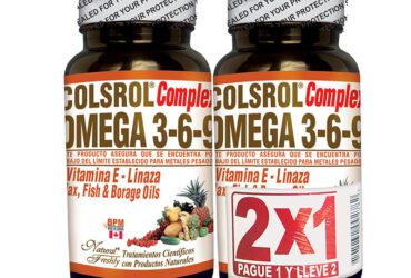 Colsrol Omega Complex 3-6-9 60 Cápsulas 2X1 P.E