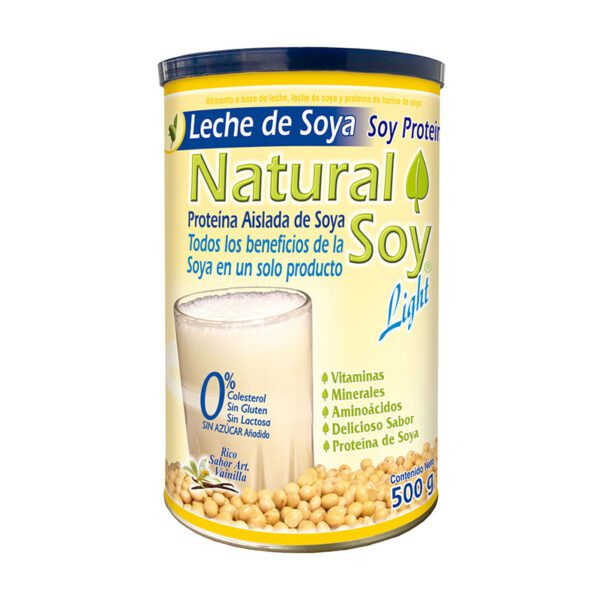 Natural Soy Vainilla 500 Gr+Botilito - Imagen 2