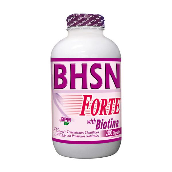B.H.S.N Forte Con Biotina 200 Softgels - Imagen 2