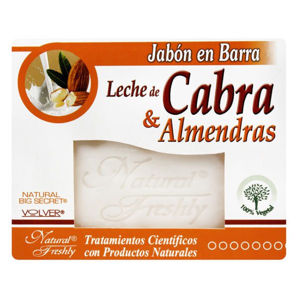 Jabón Leche Cabra Almendras 90 Gr Nf - Imagen 2
