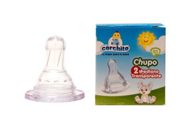 Chupo Corchito Blanco # 2 Mediano