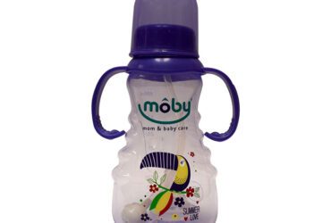 Biberón Moby Baby Slim 4 Meses 11 Oz