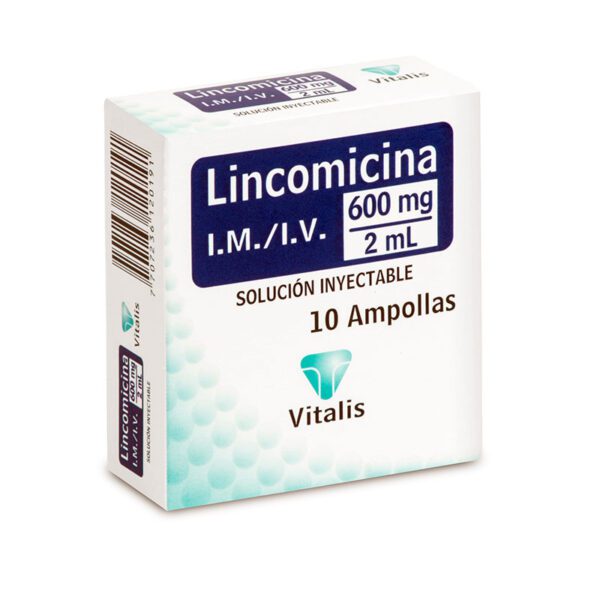 Lincomicina 600 Mg/2Ml 1 Ampolla Vt