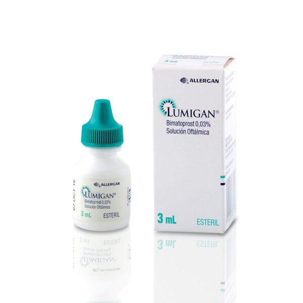 Lumigan 0.03% Oftálmica 3 Ml(A)(P)67740(Sc)(3%+)