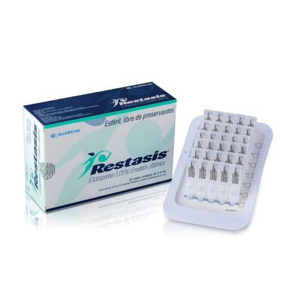 Restasis 0.05% 0.4 Ml 30 Viales(A)(Pae) - Imagen 2