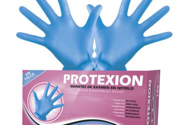 Guante Examen Nitrilo Protex T.L 100 Uds