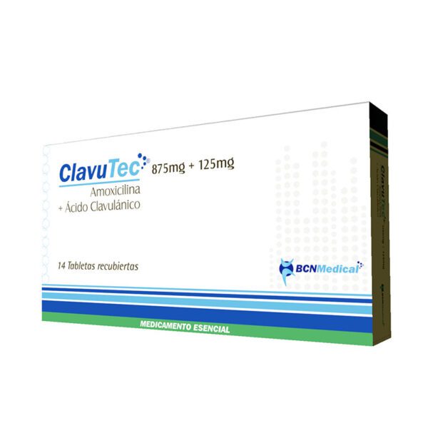 Clavutec 875 Mg 14 Tabletas (3%+)(Pae) - Imagen 2