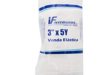 Venda Elastica Blanca 3X5 Inverfarma