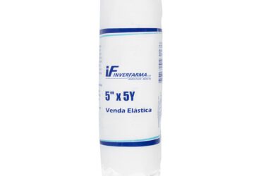Venda Elastica Blanca 5X5 Inverfarma