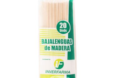 Bajalenguas De Madera 20 Uds Inverfarma