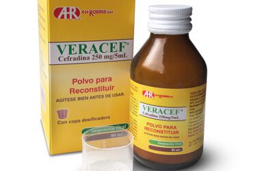 Veracef 250 Mg Suspensión 80 Ml