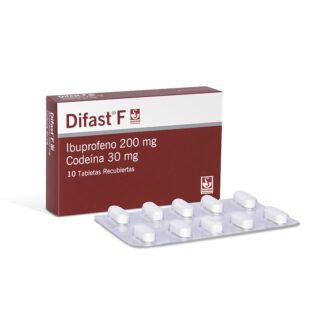 Difast F 200/30 Mg 10 Tabletas