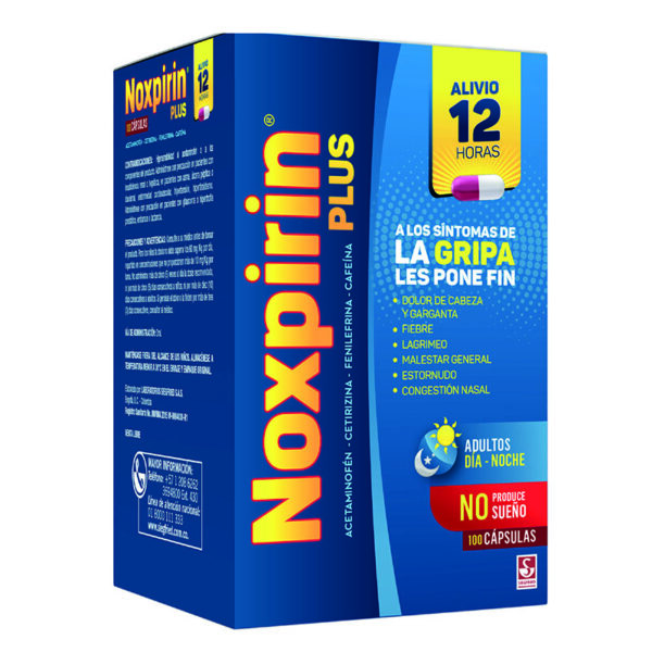 Noxpirin Plus 100 Capsulas (Rf) (A) - Imagen 2