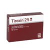 Tiroxin 25 Mg 50 Tabletas - Imagen 2