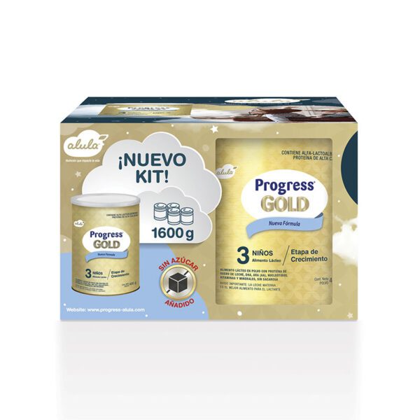 Kit Progres Alula Gold 1600Gr 4X400Gr. - Imagen 2