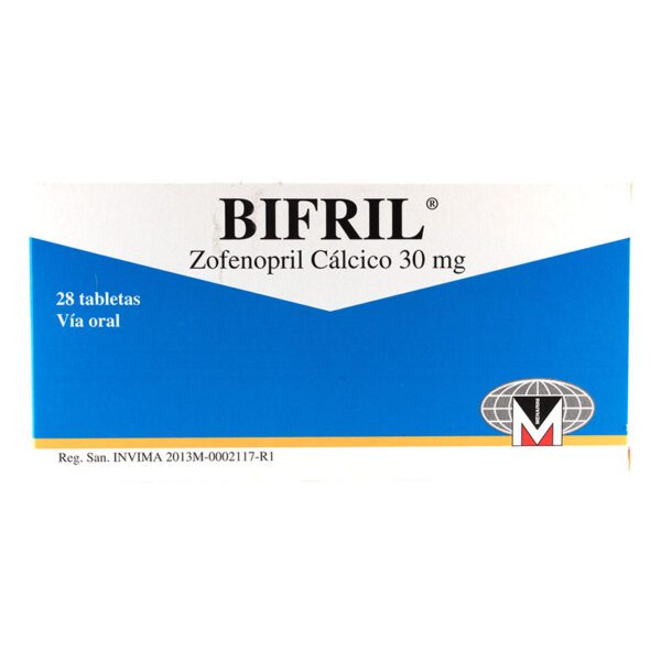 Bifril 30 Mg 28 Tabletas (Pdb)