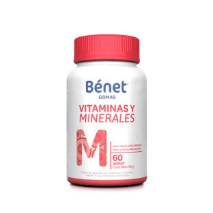 Gomas Benet Vitaminas Y Minerales 60 Uds