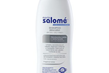 Shampoo Maria Salome 2En1 Prevención Caída Sin Sal 400 Ml