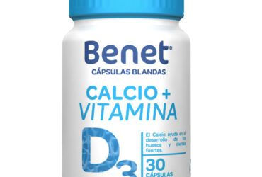 Benet Calcio+Vit. D3 30 Capsulas Blandas