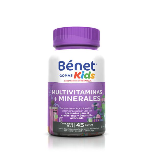 Gomas Kids Benet Multivit Y Min 45 Uds