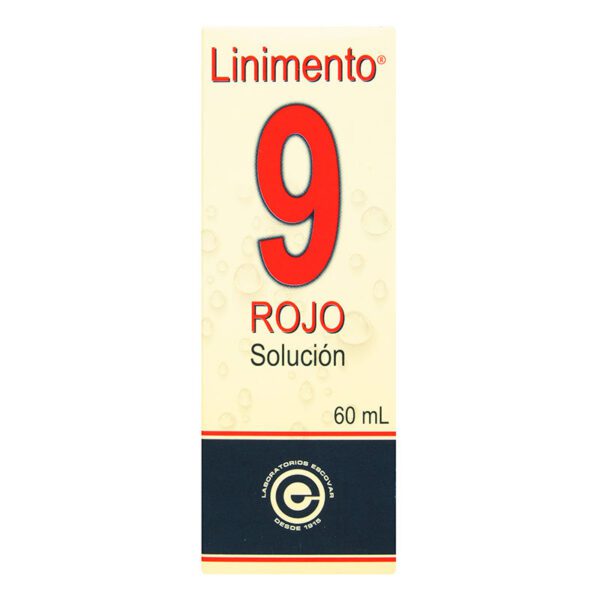 Linimento 9 Rojo 60 Ml - Imagen 2