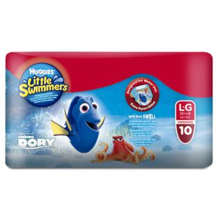 Traje Baño Huggies Little Swimmers L X 10 Unidades
