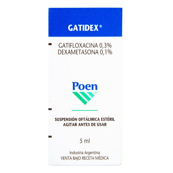 Gatidex Suspensión Oftálmica 5 Ml (Pae) - Imagen 2