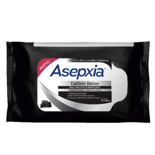Asepxia Toallitas Carbón 25 Unidades (Sf)