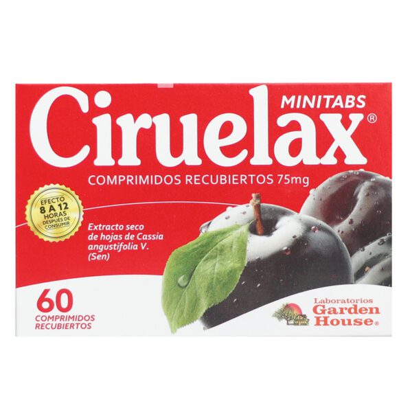 Ciruelax Minitabs 60 Comprimidos - Imagen 2