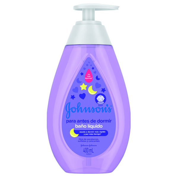 Baño Líquido Jj Baby Antes De Dormir 400 Ml - Imagen 2