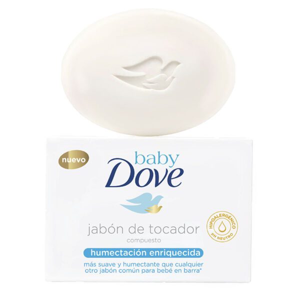 Jabón Dove Baby Humectación Enriquecida 75 Gr - Imagen 2