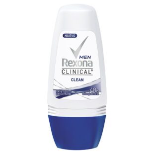Desodorante Rexona Rollon Clinical Clean 50 Ml H