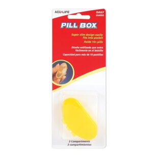 Pastillero Diario De Tres Compartimientos  184A