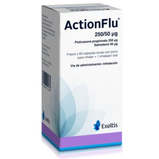 Actionflu 250/50 Mcg 60 Cápsulas